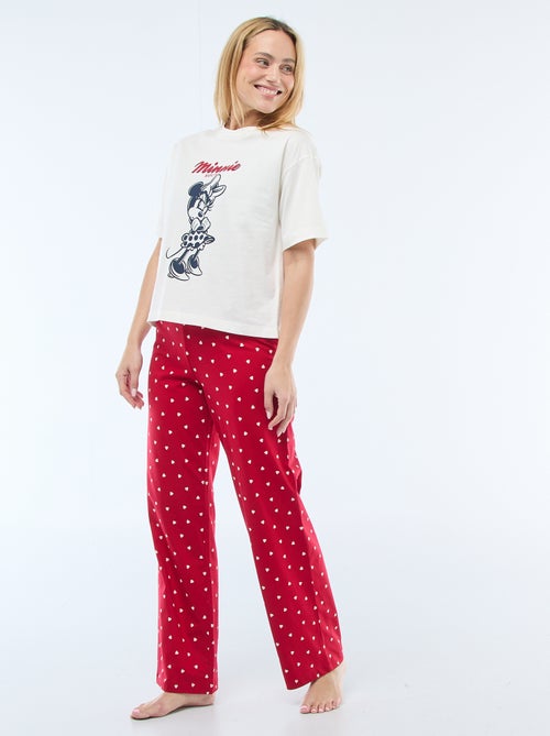 Pyjama 2 pièces imprimé 'Minnie' - Kiabi