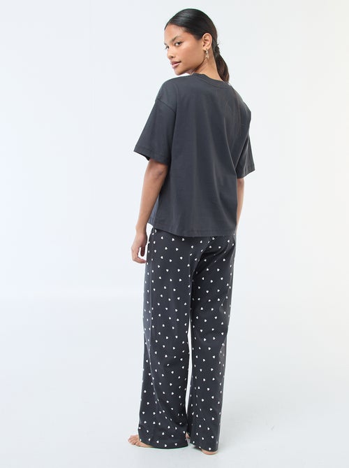 Pyjama 2 pièces imprimé 'Panpan' - Kiabi Pyjama 2 pièces imprimé 'Panpan' - Kiabi
