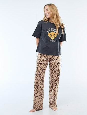 Pyjama 2 pièces imprimé 'Marie'