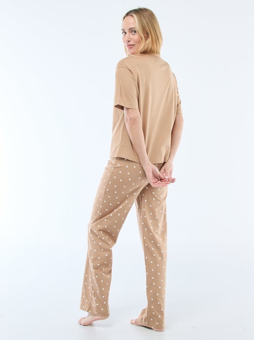 Pyjama 2 pièces imprimé 'Tic et Tac' - Kiabi