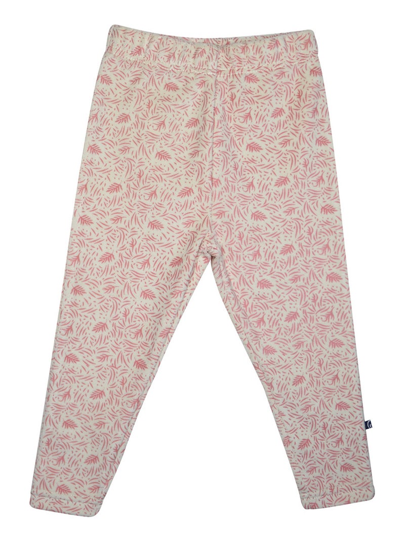 PYJAMA 2 PIECES JOANNIE VELOURS RASE ENFANT Rose - Kiabi