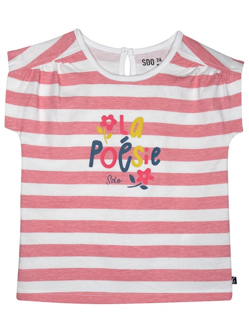 PYJAMA 2 PIECES LAENA COURT ENFANT - Kiabi