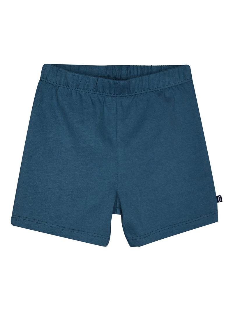 PYJAMA 2 PIECES LAENA COURT ENFANT Blanc - Kiabi