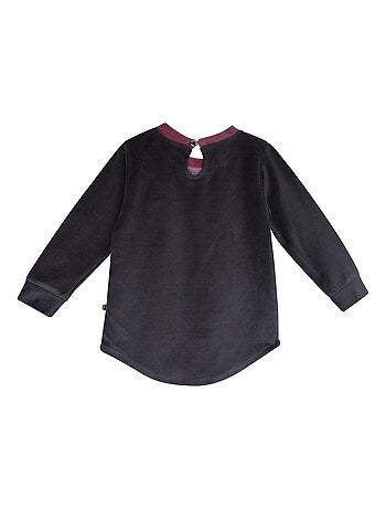 PYJAMA 2 PIECES MARGARETTA VELOURS RASE ENFANT