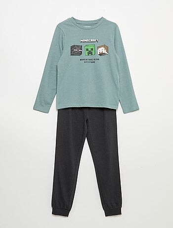 Pyjama 2 pièces 'Minecraft'