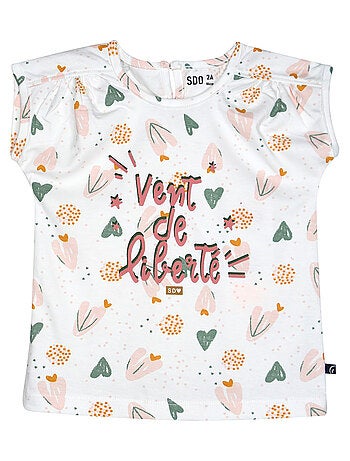 PYJAMA 2 PIECES ORIANE COURT ENFANT