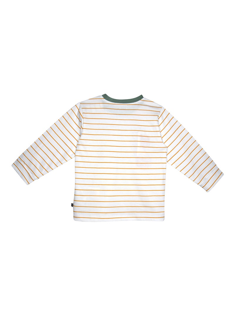 PYJAMA 2 PIECES ORSON LONG ENFANT Blanc - Kiabi