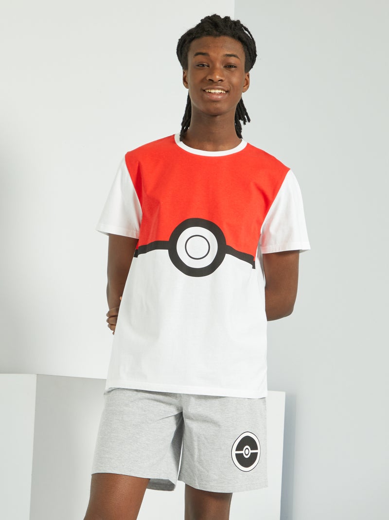 Pyjama 2 pièces 'Pokémon' beige - Kiabi