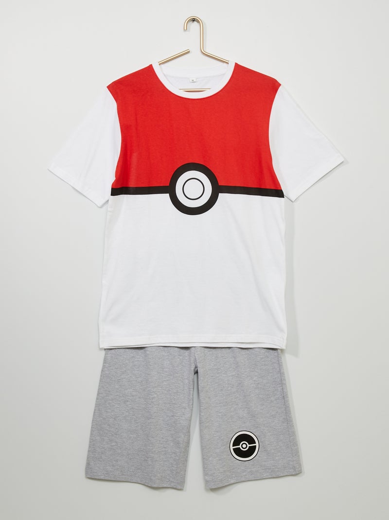 Pyjama 2 pièces 'Pokemon' beige - Kiabi