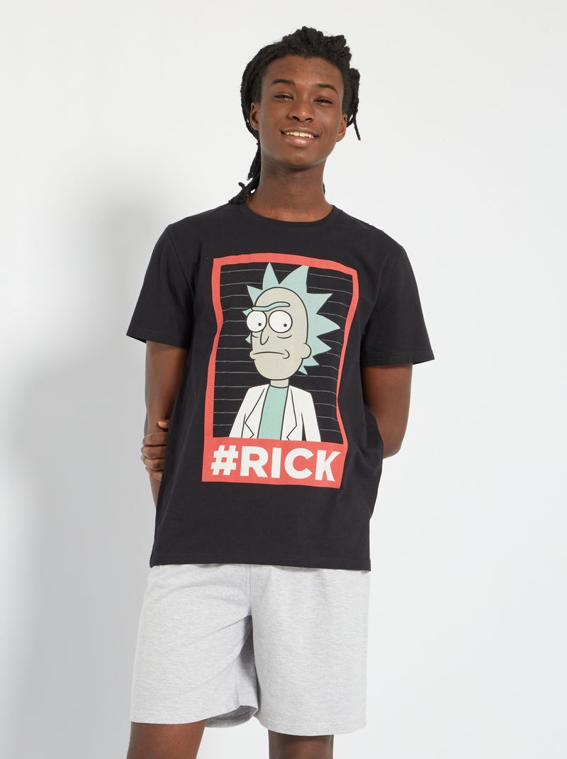 Pyjama 2 pièces 'Rick et Morty' BEIGE - Kiabi