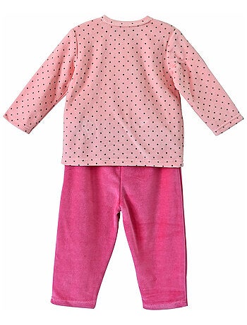 PYJAMA 2 PIECES ROSE MODELE BICHE