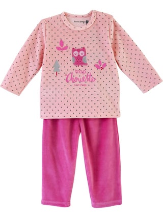 PYJAMA 2 PIECES ROSE MODELE BICHE