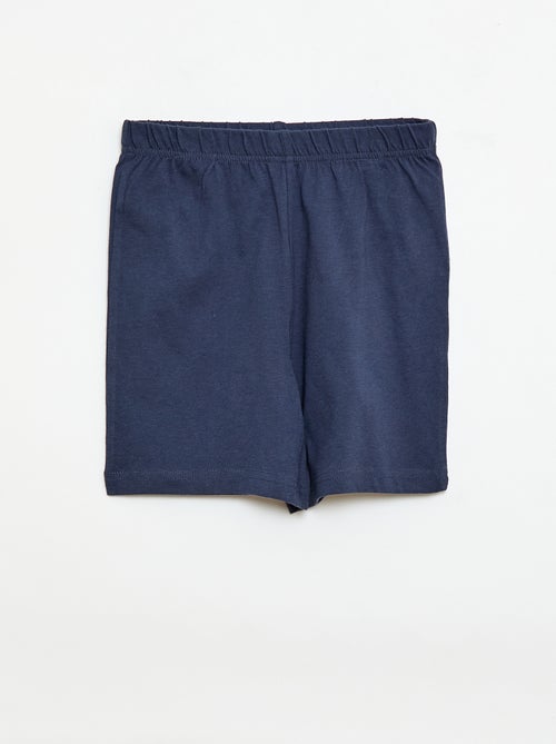 Pyjama 2 pièces short + T-shirt - Kiabi