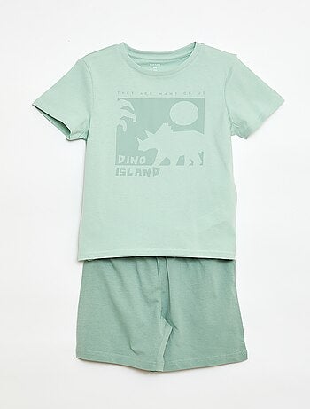 Pyjama 2 pièces short + T-shirt