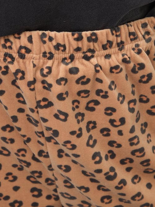 Pyjama 2 pièces 'Simba' 'Le Roi Lion' 'Disney' en polaire - Kiabi