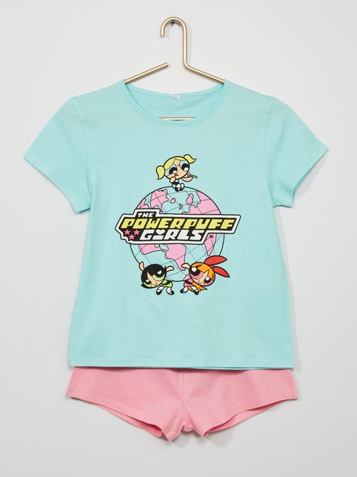 Pyjama 2 pièces 'Super-nanas' - Kiabi