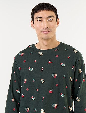 Pyjama 2 pièces t-shirt + pantalon 'Noël' - 2 pièces