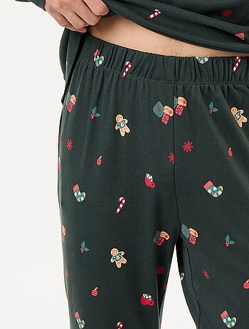 Pyjama 2 pièces t-shirt + pantalon 'Noël' - 2 pièces