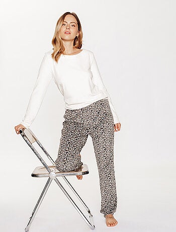 Pyjama 2 pieces velours Hoani - RougeGorge Lingerie