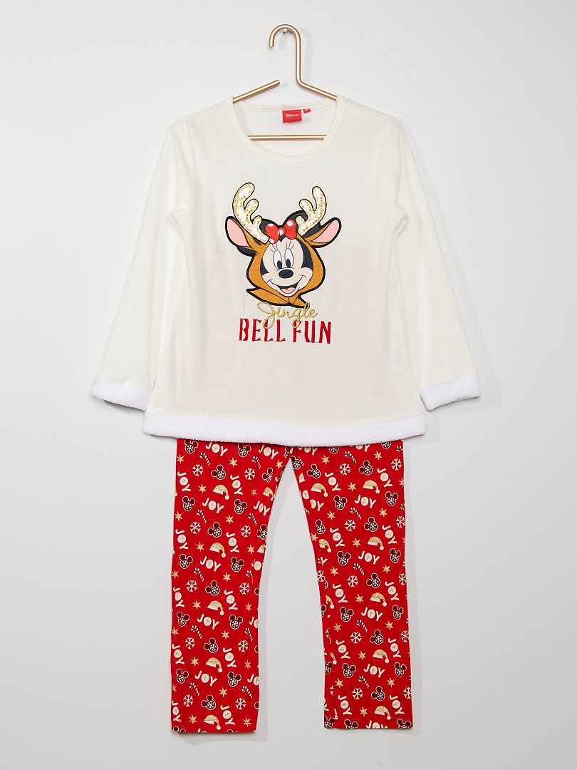 Pyjama 3 pièces 'Mickey' BEIGE - Kiabi