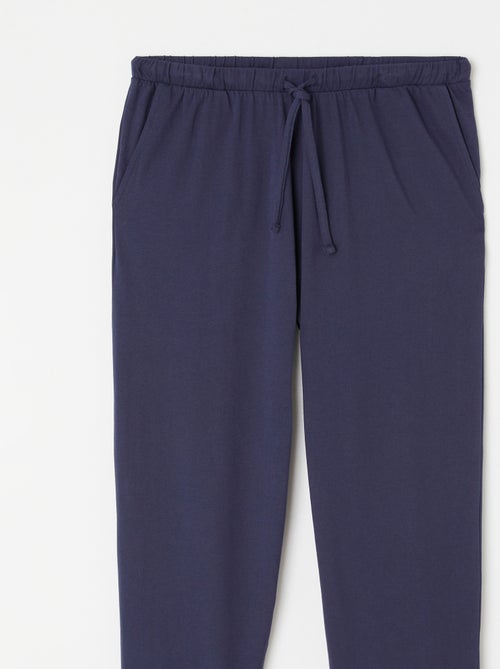 Pyjama 3 pièces short et pantalon - Damart - Kiabi