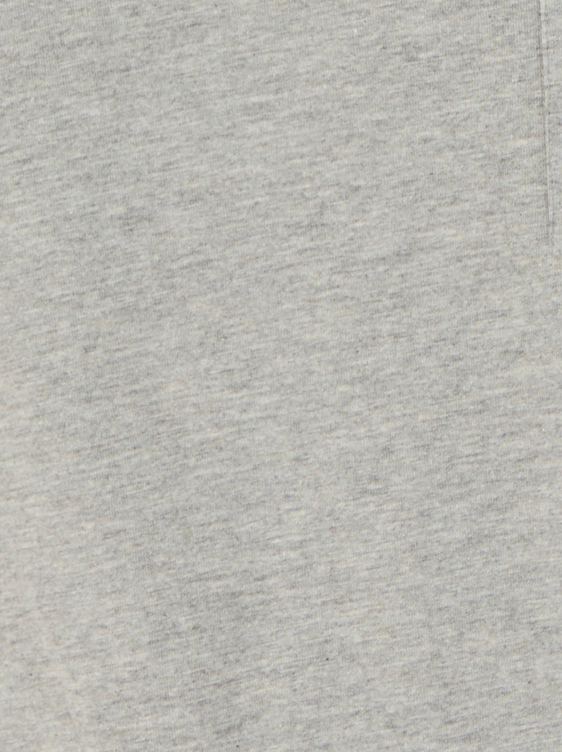 Pyjama 3 pièces short et pantalon - Damart Gris chiné - Kiabi