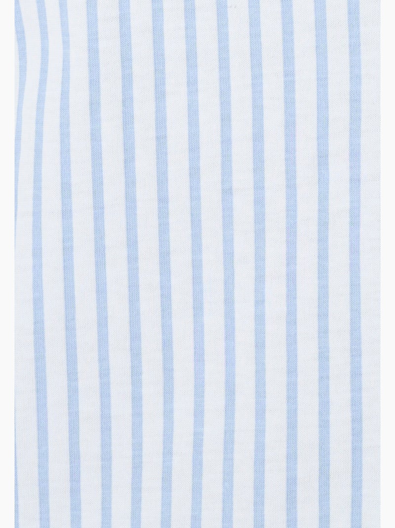 Pyjama 7/8ème boutonné - Damart Blanc - Kiabi