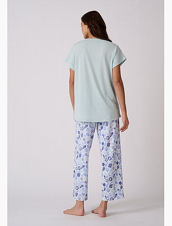 Pyjama 7/8ème climatyl en maille jersey - damart