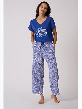 Pyjama 7/8ème Climatyl en maille jersey - Damart