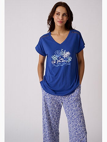 Pyjama 7/8ème Climatyl en maille jersey - Damart