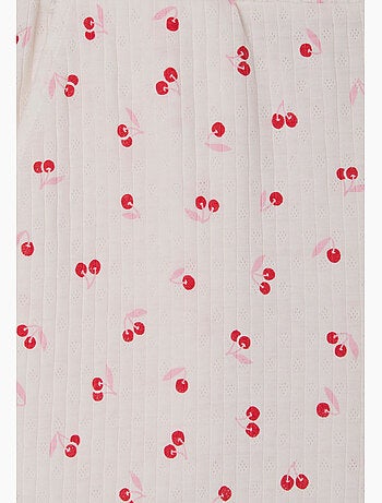 Pyjama 7/8ème en maille pointelle - damart