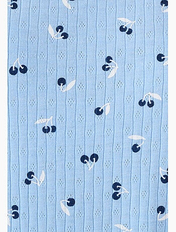 Pyjama 7/8ème en maille pointelle - Damart