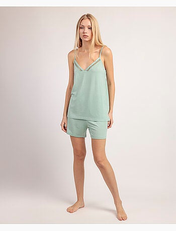 Pyjama à bretelles Fresh Air ADMAS CLASSIC pour femme