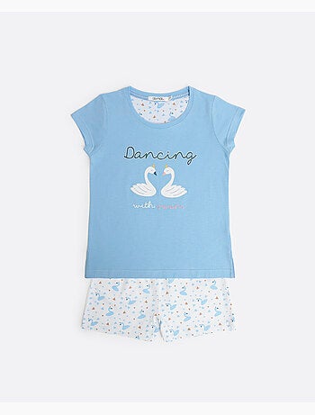 Pyjama à manches courtes ADMAS Dancing With Swans pour filles