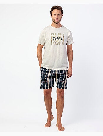 Pyjama à manches courtes ADMAS Run Faster pour homme