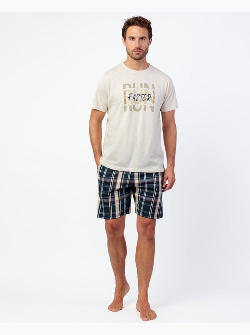 Pyjama à manches courtes ADMAS Run Faster pour homme - Kiabi Pyjama à manches courtes ADMAS Run Faster pour homme - Kiabi