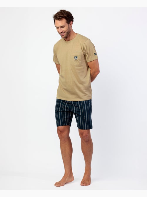 Pyjama à manches courtes ADMAS Sublime Experiences pour homme - Kiabi Pyjama à manches courtes ADMAS Sublime Experiences pour homme - Kiabi