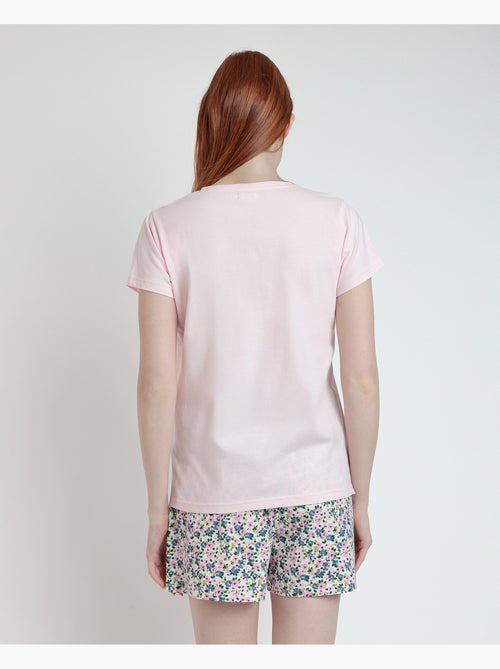 Pyjama à manches courtes ADMAS Sweet Garden pour femme - Kiabi Pyjama à manches courtes ADMAS Sweet Garden pour femme - Kiabi