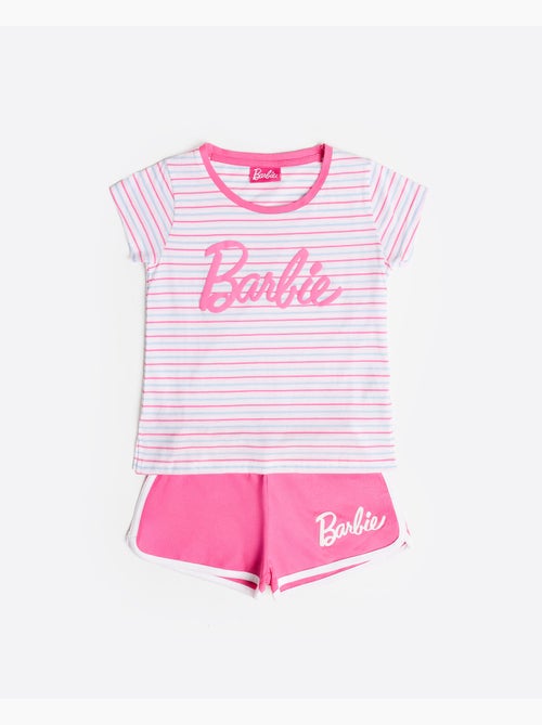 Pyjama à manches courtes BARBIE Surf Girl pour fille - Kiabi