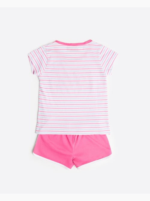 Pyjama à manches courtes BARBIE Surf Girl pour fille - Kiabi