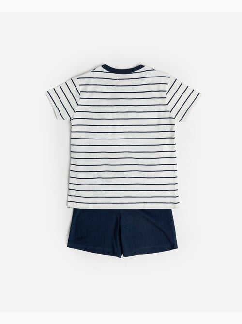 Pyjama à manches courtes bleu marine PADDINGTON CLASSIC pour garçon - Kiabi
