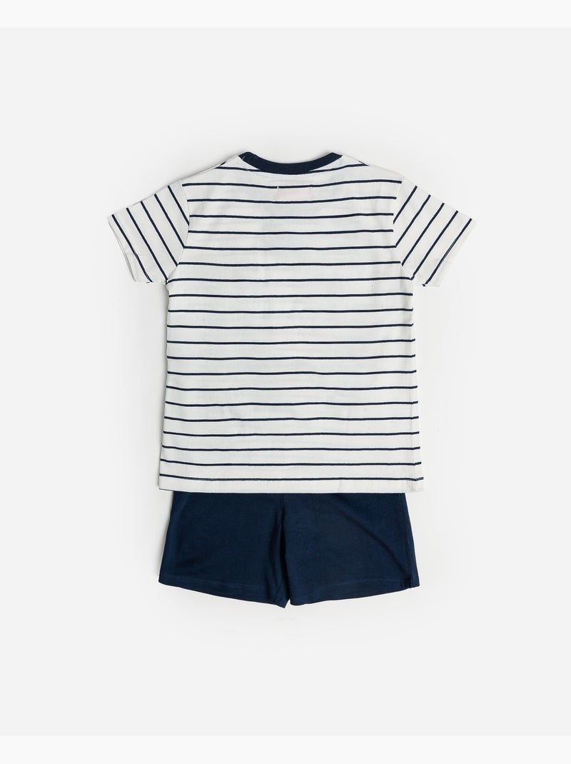 Pyjama à manches courtes bleu marine PADDINGTON CLASSIC pour garçon Bleu marine - Kiabi