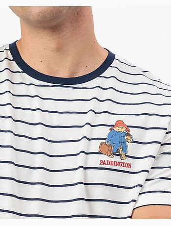 Pyjama à manches courtes bleu marine pour homme PADDINGTON CLASSIC