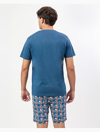 Pyjama à manches courtes Cowboy Club pour homme PEANUTS