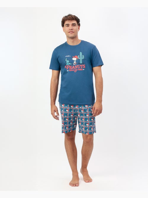 Pyjama à manches courtes Cowboy Club pour homme PEANUTS - Kiabi Pyjama à manches courtes Cowboy Club pour homme PEANUTS - Kiabi