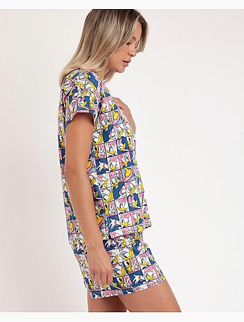 Pyjama à manches courtes Daisy Poses pour femme DISNEY