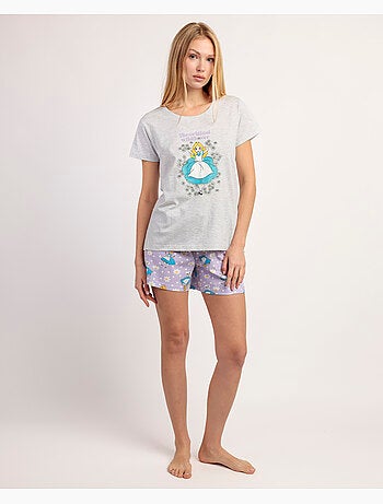 Pyjama à manches courtes Disney Dreamland pour femme