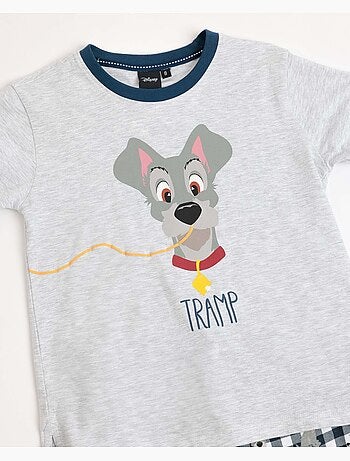 Pyjama à manches courtes Disney La Belle et le Clochard pour garçon