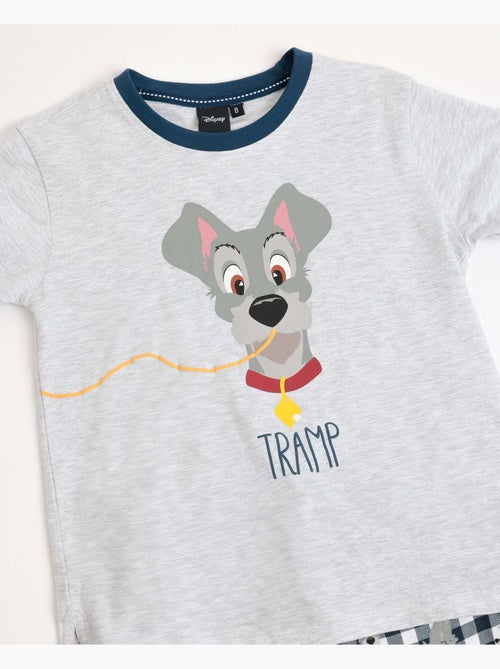 Pyjama à manches courtes Disney La Belle et le Clochard pour garçon - Kiabi