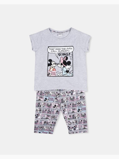 Pyjama à manches courtes Disney Mickey Comic pour fille - Kiabi Pyjama à manches courtes Disney Mickey Comic pour fille - Kiabi